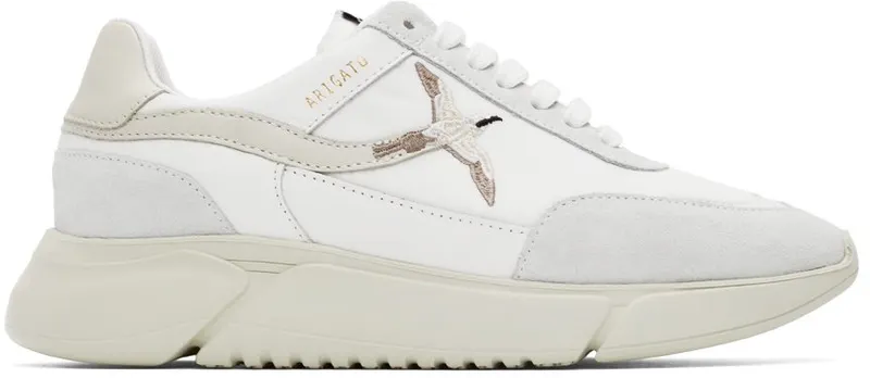 Axel Arigato White Genesis Stripe Bee Bird White/Beige (35091)
