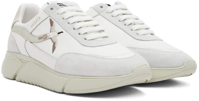 Axel Arigato White Genesis Stripe Bee Bird White/Beige (35091)