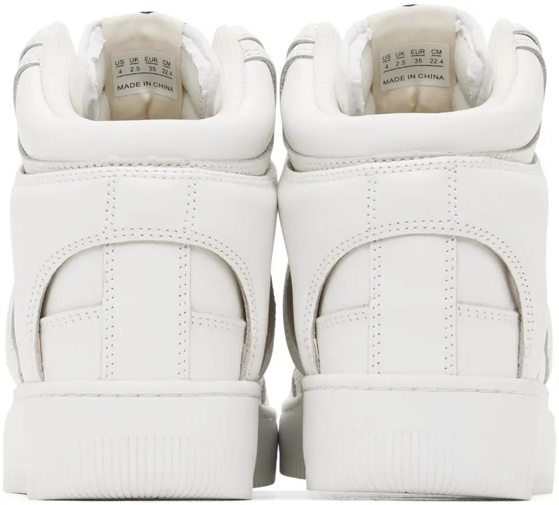 Isabel Marant White Leather Brooklee 20WH White (22PBK0188-22P069S)
