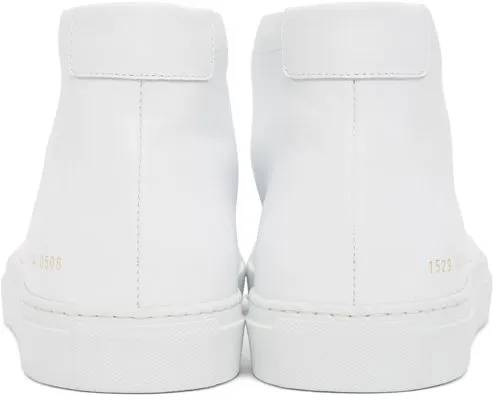 Common Projects White Original Achilles Mid 0506 WHITE (1529)