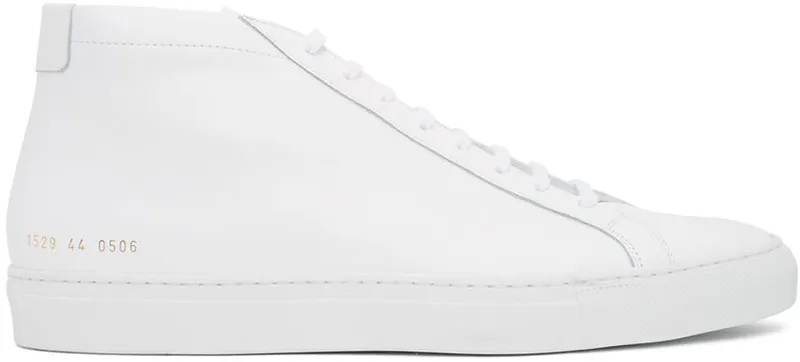 Common Projects White Original Achilles Mid 0506 WHITE (1529)