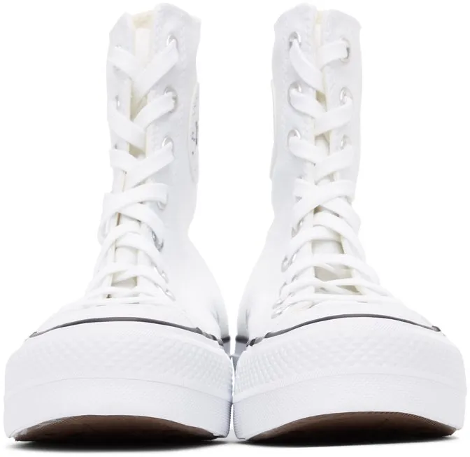 Converse White Platform Chuck Taylor All Star High WHITE (170051C)