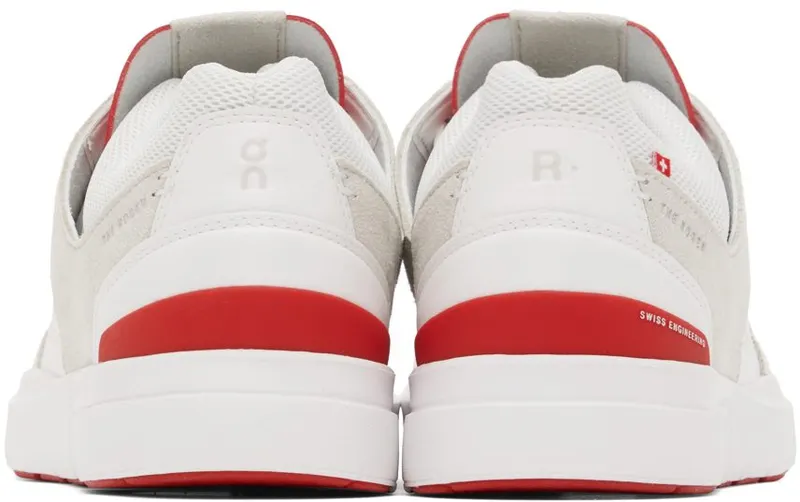 On White ‘The Roger’ Centre Court WHITE | RED (48.98955)