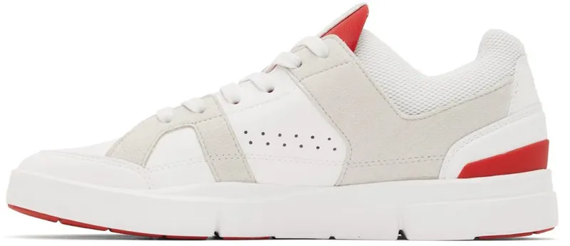On White ‘The Roger’ Centre Court WHITE | RED (48.98955)