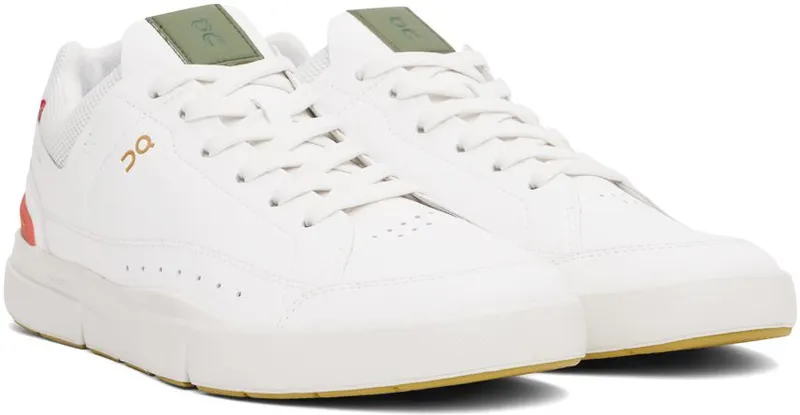On White ‘The Roger’ Centre Court WHITE | CORAL (48.98968)