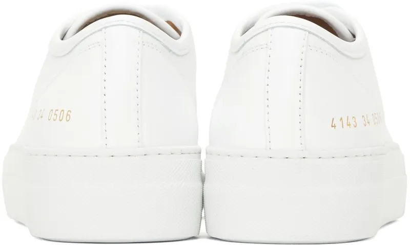 Common Projects White Tournament Low Super 0506 White (4143)