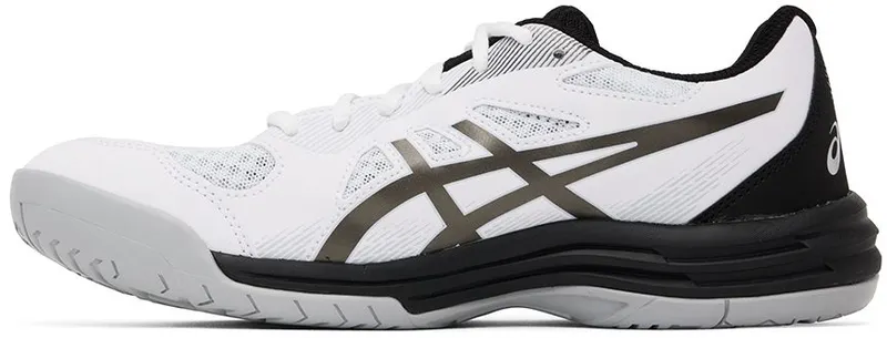Asics White Upcourt 5 101 WHITE/GUNMETAL (1071A086)