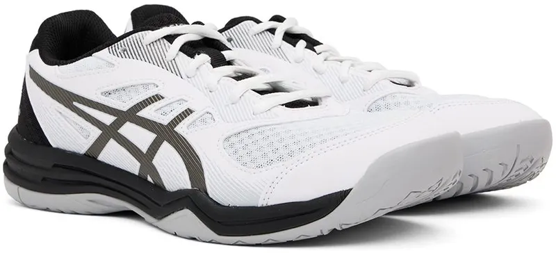 Asics White Upcourt 5 101 WHITE/GUNMETAL (1071A086)