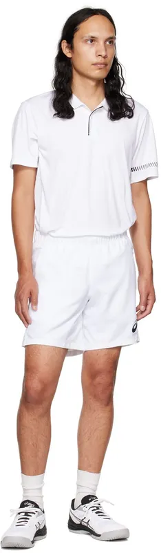 Asics White Upcourt 5 101 WHITE/GUNMETAL (1071A086)