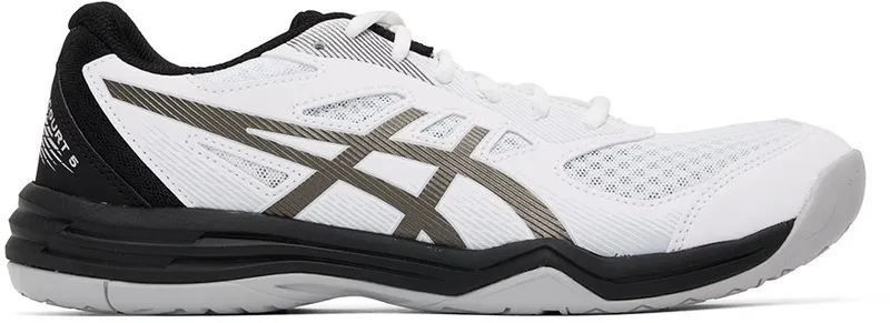 Asics White Upcourt 5 101 WHITE/GUNMETAL (1071A086)