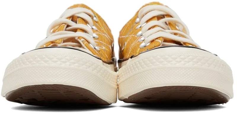 Converse Yellow Archive Paint Splatter Chuck 70 Low Sunflower Gold (170804C)