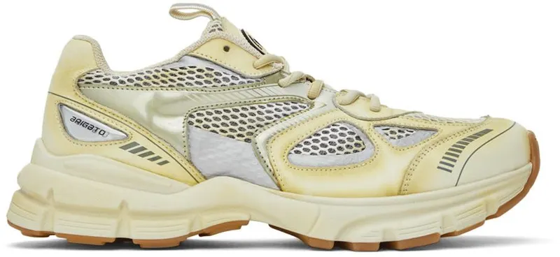 Axel Arigato Yellow Dip-Dye Marathon PALE YELLOW (33111)
