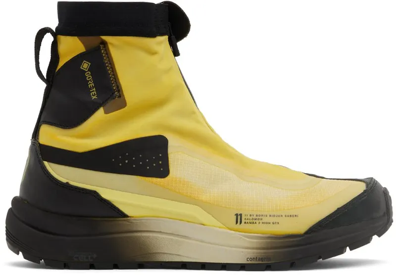 11 by Boris Bidjan Saberi Yellow Salomon Edition Bamba 2 High YELLOW (230 11xS)