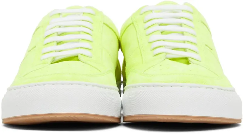 Common Projects Yellow Suede Zeus Prototype Low 1074 FLOU (2304)