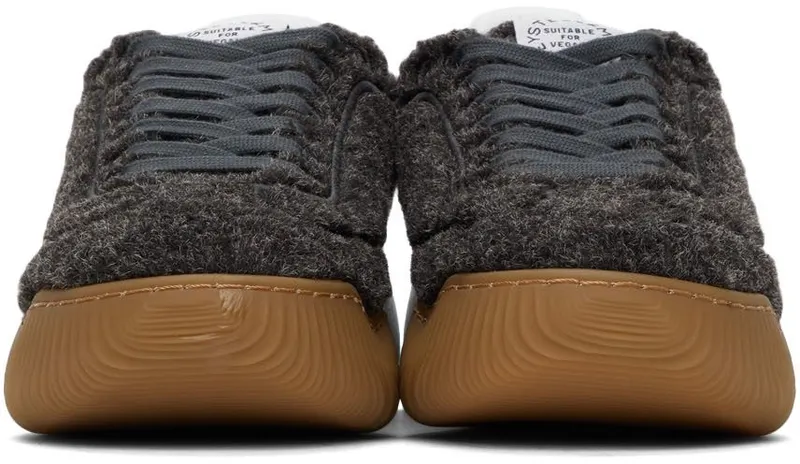 Stella McCartney Alter Curl Shearling Loop 1026 Black Melange (800408N0260)