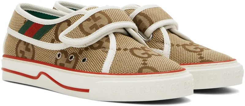 Gucci Beige ‘Gucci Tennis 1977’ 2584 Cam.Ebo/M.White (692918 UKO70)