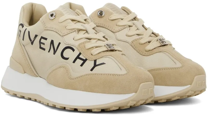 Givenchy Beige Paneled Logo 270 Light Beige (BE002UE1GL270)