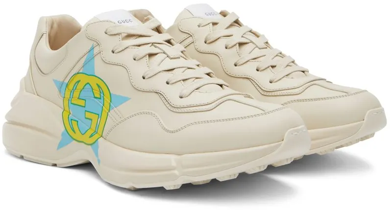 Gucci Beige Rhyton Sneaker 9522 Ivoire (692935 DRW00)