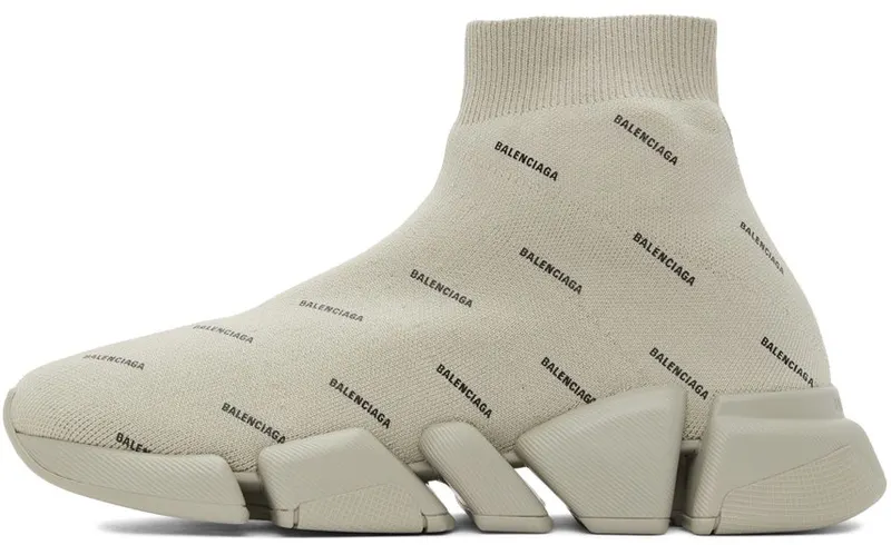 Balenciaga Beige Speed 2.0 9910 BEIGE (617239-W2DBO-9910)