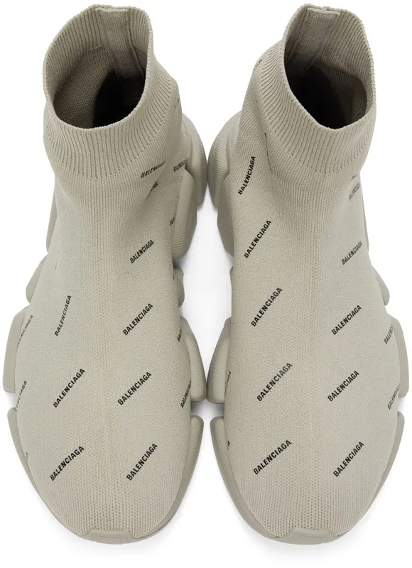 Balenciaga Beige Speed 2.0 9910 BEIGE (617239-W2DBO-9910)
