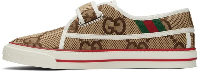 Gucci Beige Tennis 1977 2584 Cam.Ebo/M.White (692917 UKO70)
