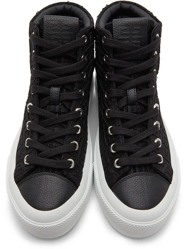 Givenchy Black 4G City High 001 Black (BE0025E19R001)