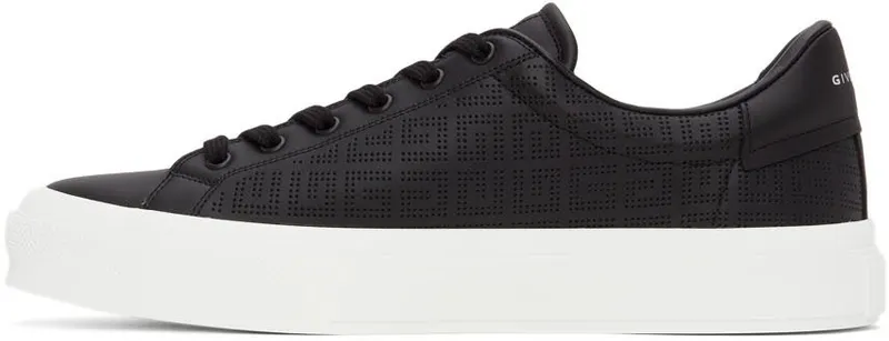 Givenchy Black 4G Perforated 001-BLACK (BH005VH13G)