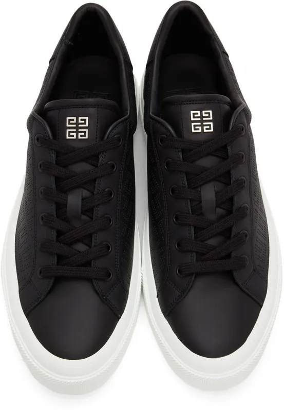 Givenchy Black 4G Perforated 001-BLACK (BH005VH13G)