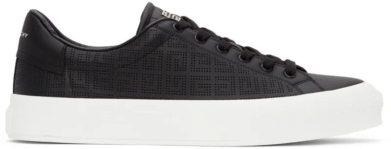Givenchy Black 4G Perforated 001-BLACK (BH005VH13G)
