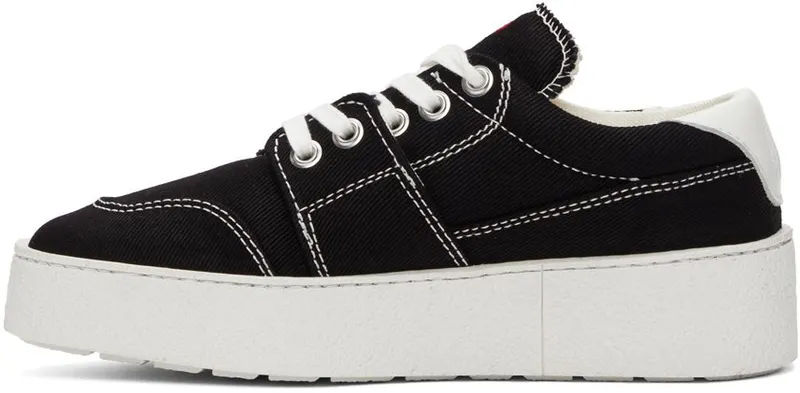 AMI Alexandre Mattiussi Black Ami de Cœur Low NOIR/001 (A21S400.610)