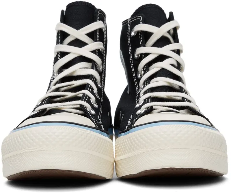 Converse Black & Blue Chuck Taylor All Star Lift Hi Black/JP Blue (571582C)