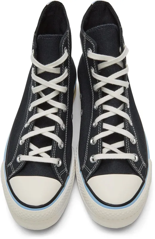 Converse Black & Blue Chuck Taylor All Star Lift Hi Black/JP Blue (571582C)