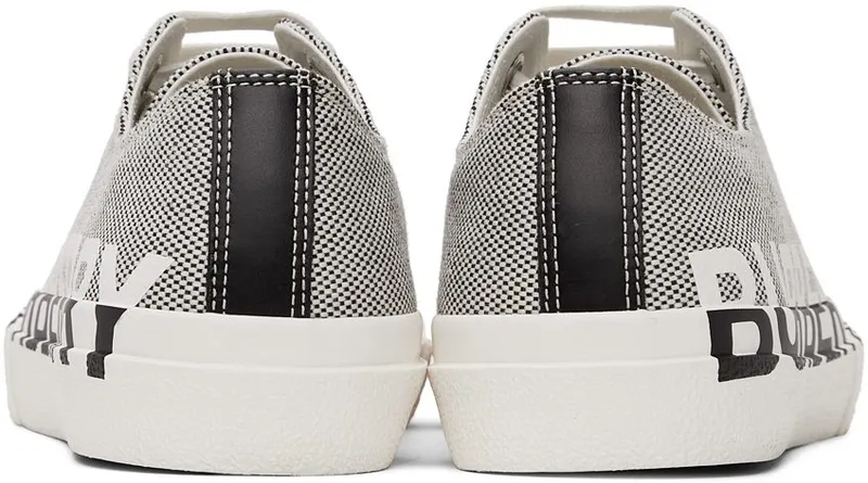 Burberry Black & White Logo Print BLACK/WHITE PATTER (8042130)