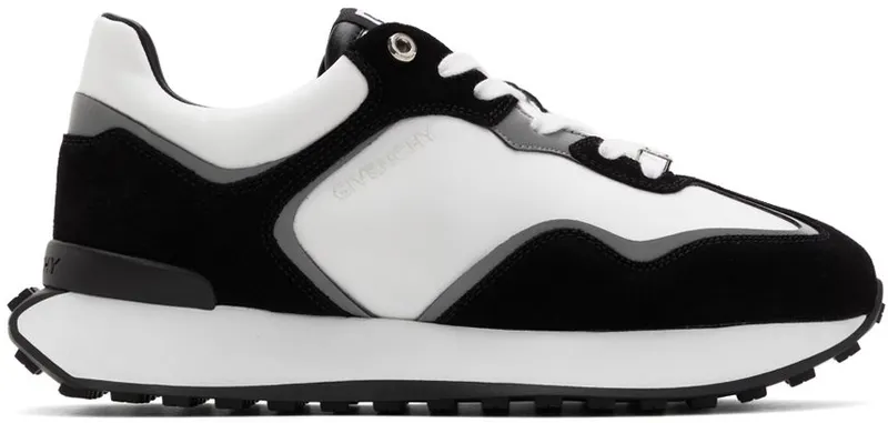 Givenchy Black & White Runner Low 029-BLACK/GREY/WHITE (BH005CH0XV)