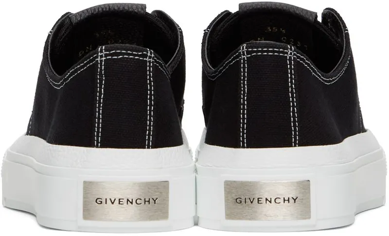Givenchy Black Canvas & Leather City 001 Black (BE001NE10Q)