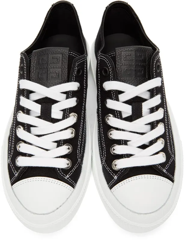 Givenchy Black Canvas & Leather City 001 Black (BE001NE10Q)