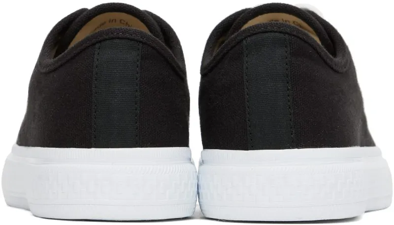 Acne Studios Black Canvas Low Black/Off White (AD0522-)