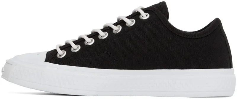 Acne Studios Black Canvas Low Black/Off White (AD0522-)