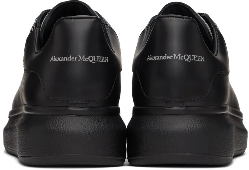 Alexander McQueen Black Contrast Oversized 1081 BLACK/SILVER (662639WIA4V)