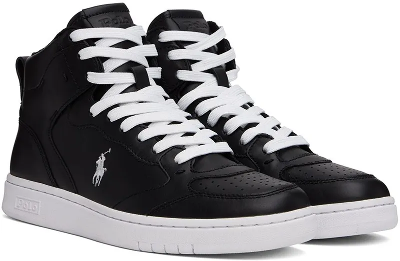 Polo Ralph Lauren Black Court BLACK/WHITE PP (809877680002)