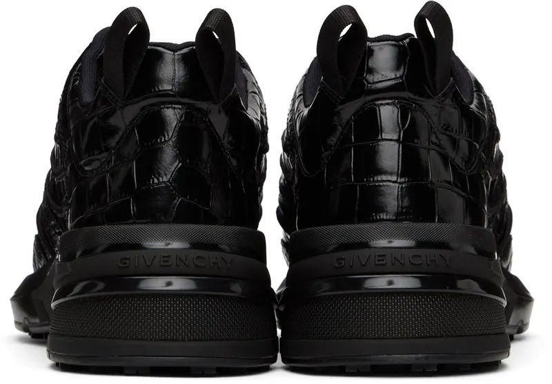 Givenchy Black Croc GIV 1 001-BLACK (BH004WH0V8)