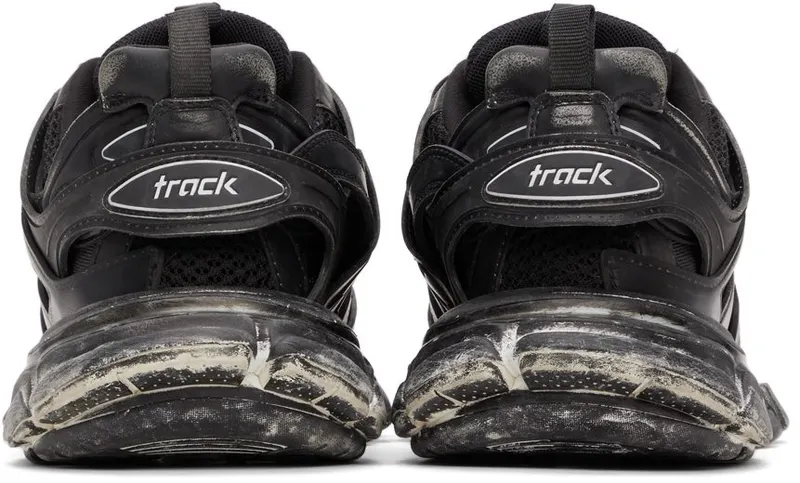 Balenciaga Black Faded Track 1000 BLACK (542023-W3CN2-1000)