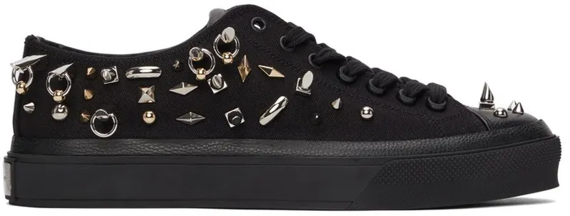 Givenchy Black Low City 001-BLACK (BH0050H0XR)