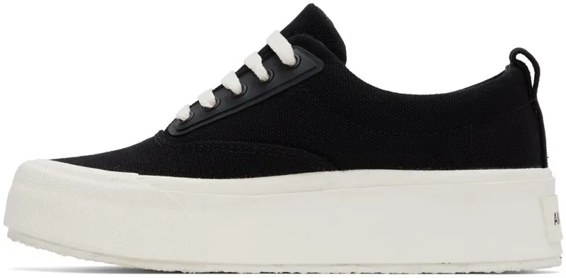 AMBUSH Black Low Vulcanized Black White (BWIA005F22FAB0011001)