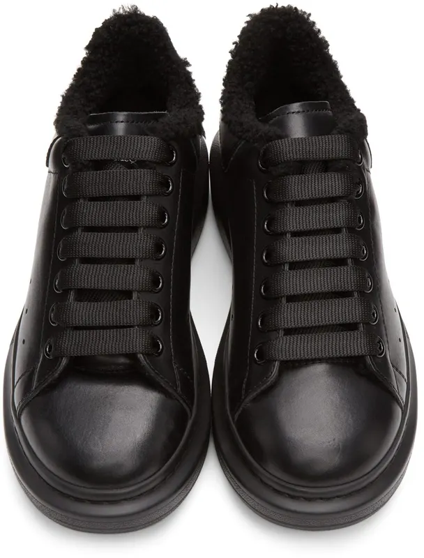Alexander McQueen Black Minnesota 1000 BLACK/BLACK (604228WHBN6)