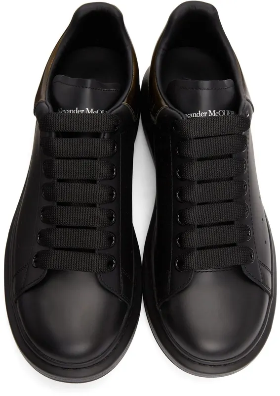 Alexander McQueen Black Oversized 1531 BLACK/DREAMY BU (586204WIBN41531)