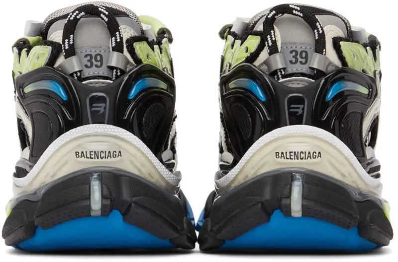Balenciaga Black Runner 5179 GREEN/BLUE/GREY (677403-W3RB5-5179)