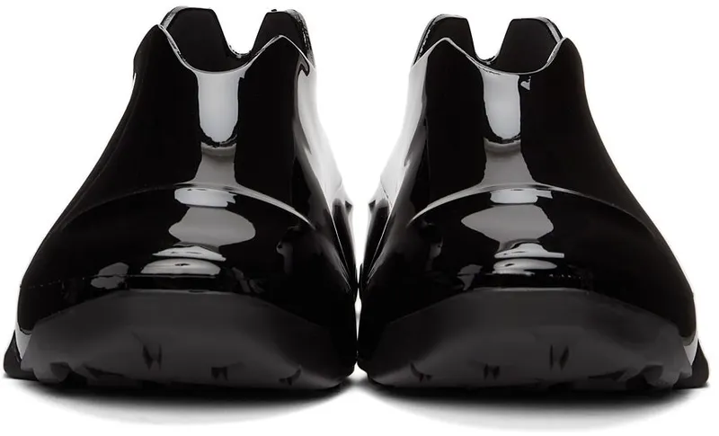 Givenchy Black Shiny Monumental Mallow Low 001 Black (BEZ00PE184)