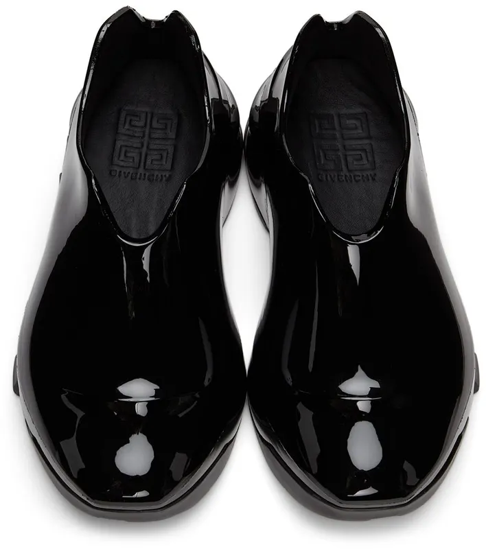 Givenchy Black Shiny Monumental Mallow Low 001 Black (BEZ00PE184)