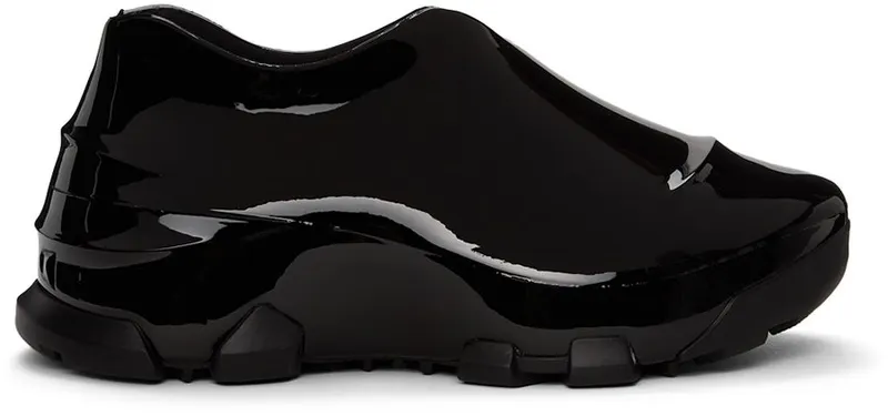 Givenchy Black Shiny Monumental Mallow Low 001 Black (BEZ00PE184)